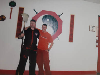 Dave Cial and I at Hing Sing School Wadsworth OH 2006